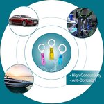 Heat Shrink Ring Terminal Manufacturer - 120PCS 1/4" Marine Grade AWG 16-14