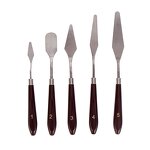 Palette Knife Set Manufacturer - 5-Piece Stainless Steel Flexible Spatula