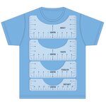 T-shirt Alignment Tool Factory - Industrial DIY 4-Piece Set Heat Resistant