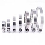 Hose Clamp Kit Manufacturer - 60pcs Stainless Steel Single Ear Assortment