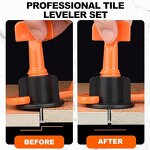 Tile Leveling Kit Manufacturer - 151pcs System 1/16" Levelers Spacer Clips