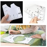 T-shirt Ruler Guide Manufacturer - Industrial DIY Grade 4pcs Vinyl Alignment