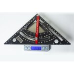 Adjustable Triangle Ruler Factory - Aluminum Alloy Rafter Square OEM