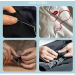 Sewing Kit Box Manufacturer - High Quality Three-layer Transparent Cross Stitch