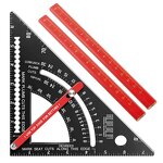 Adjustable Triangle Ruler Factory - Aluminum Alloy Rafter Square OEM