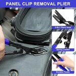 Clip Pliers Set Manufacturer - 3 Pcs Fastener Remover Auto Trim Tool