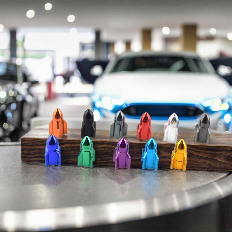 Car Valve Caps Manufacturer - LinYu LY029 Aluminum Alloy New Style Air Covers