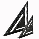 Rafter Square Manufacturer - Factory Aluminum Alloy Double Scale Triangle