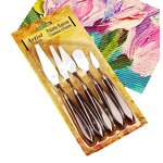 Palette Knife Set Manufacturer - 5-Piece Stainless Steel Flexible Spatula