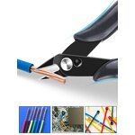 Wire Cable Cutters Factory - Black Nipper Side Snips Flush Pliers