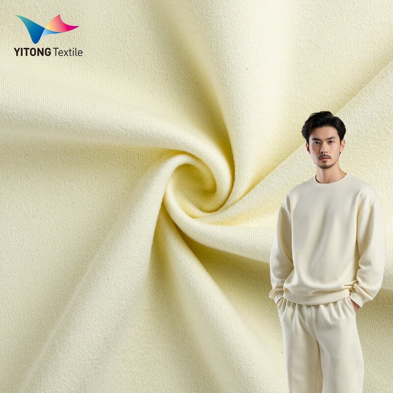Cotton Fleece Fabric Manufacturer - 245 GSM