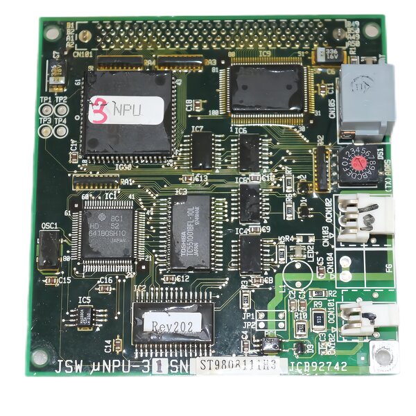 Injection Molding Control Board Manufacturer - JSW NPU