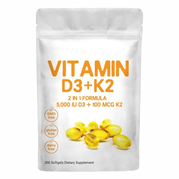 维生素D3 K2胶囊源头工厂 - 保健食品补充剂代工