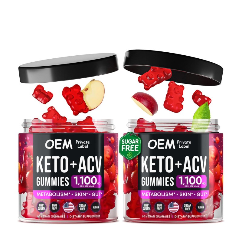 Keto ACV Gummies Manufacturer - OEM Sugar Free Supplement