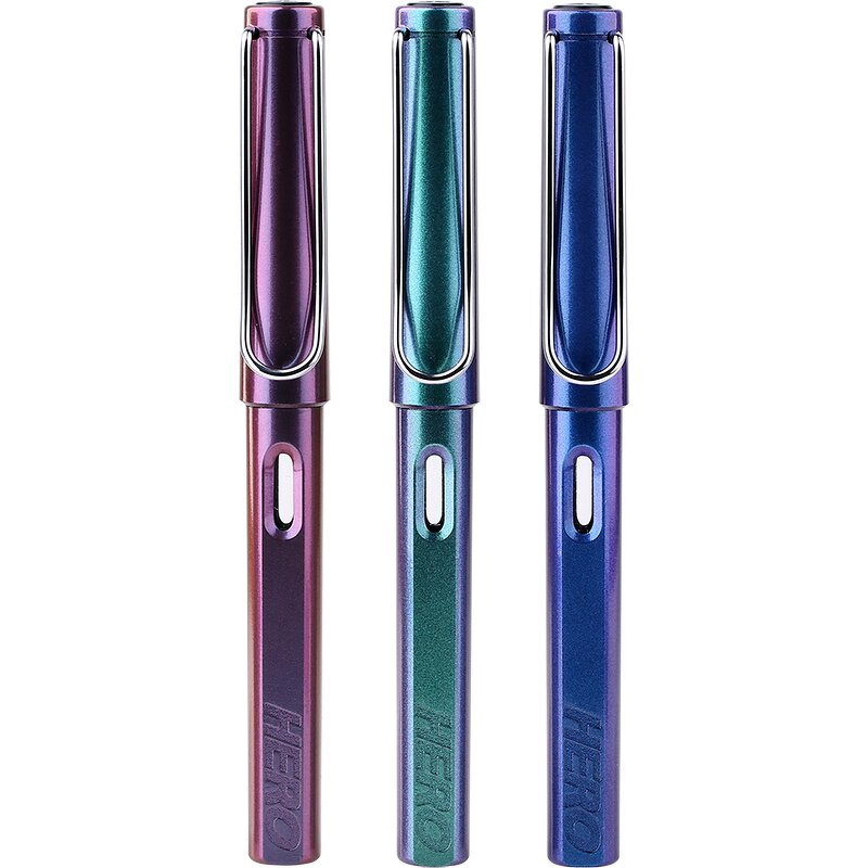 Iridium Fountain Pen Manufacturer - Hero 359 Daily Writing for Students Adults
