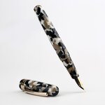 Resin Fountain Pen Manufacturer - M300 Gold-Plated Two-Color Nib 0.5mm
