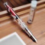 Luxury Fountain Pen Manufacturer - PENBBS 495 Large Capacity Transparent Acrylic