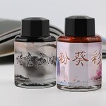 Non-Carbon Ink Manufacturer - PENBBS-23 Gold Powder 60ml Glass Bottle