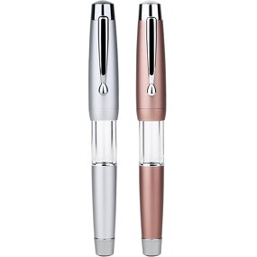 Metal Fountain Pen Factory - MAJOHN T2 Elastic Piston Business Writing