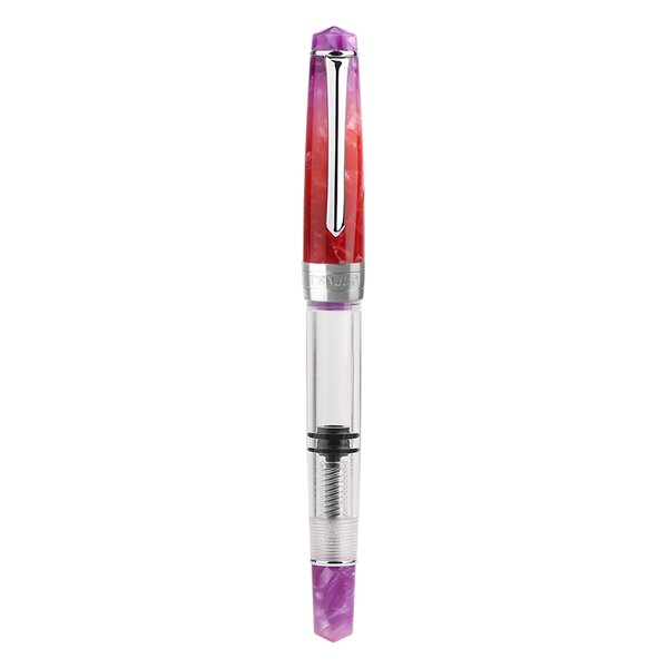 Resin Acrylic Fountain Pen Manufacturer - PENBBS309 Raspberry Piston Small Nib