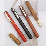 Solid Wood Fountain Pen Factory - MAJOHN M3 No.24 Daming Tip Student Writing