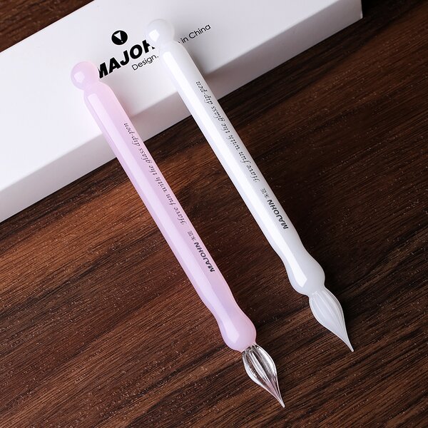 Glass Dip Pen Factory - MAJOHN Ying Xue Handmade 0.5mm Writing Width