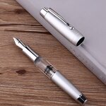 Metal Fountain Pen Factory - MAJOHN T2 Elastic Piston Business Writing