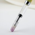 Acrylic Fountain Pen Factory - PENBBS309 Hawaii Piston Resin Bright Tip