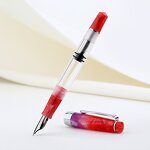 Resin Acrylic Fountain Pen Manufacturer - PENBBS309 Raspberry Piston Small Nib
