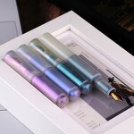 Short Fountain Pen Manufacturer - MAJOHN Wancai Pearlescent Lipstick Iridium Tip