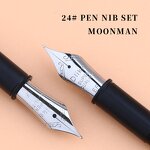 Fountain Pen Nib Set Factory - Delike 24# Small Artist EF0.38 F0.5mm