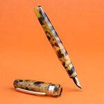 Resin Fountain Pen Manufacturer - M300 Gold-Plated Two-Color Nib 0.5mm