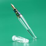 Resin Fountain Pen Manufacturer - MAJOHN-S5 Clear 0.5mm Business Writing