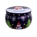 Cute Candle Jar Manufacturer - Tiny Creative Biscuit Christmas Chocolate Candy Tin