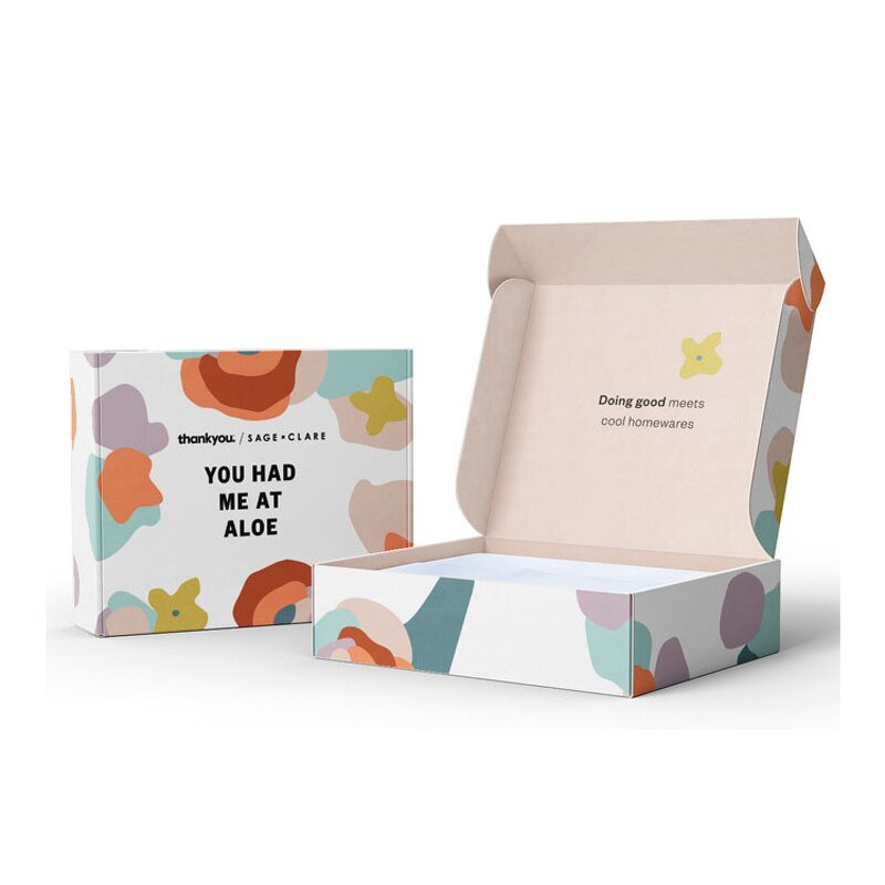 Custom Packaging Boxes Manufacturer - Luxury Small Batch Printing Corrugated Mailer Box