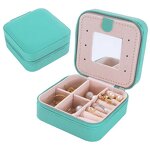 Travel Jewelry Organizer Factory - Wholesale Handmade PU Leather with Mirror