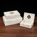 Oil-Proof Kraft Paper Box Manufacturer - Disposable Fried Chicken Salad Takeaway Lunch