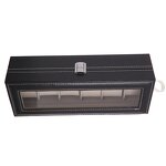 Watch Storage Box Factory - Hot Sale Luxury 6 Slot Waterproof Lock Closed