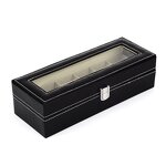 Watch Storage Box Factory - Hot Sale Luxury 6 Slot Waterproof Lock Closed