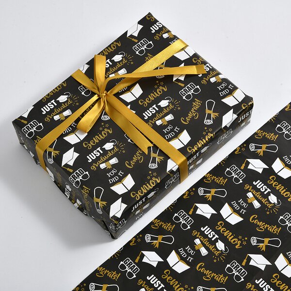 Gift Wrapping Paper Factory - Handmade DIY Snacks Flower Bouquet Graduation Season