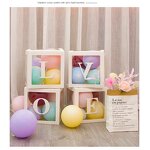 Surprise Box Manufacturer - Hot Sale White Letter Baby Shower Balloon Recycled