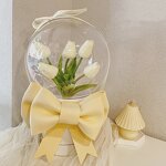 Acrylic Bouquet Box Manufacturer - New DIY Birthday Gift Tulip Holding Bucket