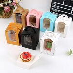 Paper Box Factory - New Product Mini Purple Gold White Black Pink Cupcake