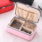 PU Leather Jewelry Case Factory - Most Popular Portable Rectangle Clamshell