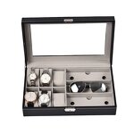 Jewelry Case Manufacturer - Wholesale 6+3 Leather Display Storage for Sunglasses