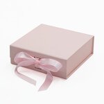 Gift Box Factory - Hot Sale Square Empty Cosmetics Jewelry Folding Magnetic