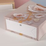 Custom Logo Paper Bags Manufacturer - Cheap Cute Floral High Quality Gift Bags