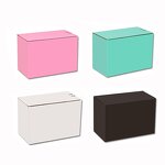 Shipping Box Manufacturer - Hot Sale Zipper Corrugated Pink Blue Adhesive Tear Strip