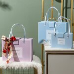 Hand-Held Packaging Box Factory - Large Birthday Exquisite Empty Cardboard with Handle