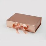 Magnetic Flip Cover Box Factory - Popular A5 Size Cosmetic Eye Mask Jewelry Packaging